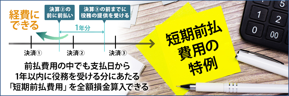 短期前払費用の特例とは